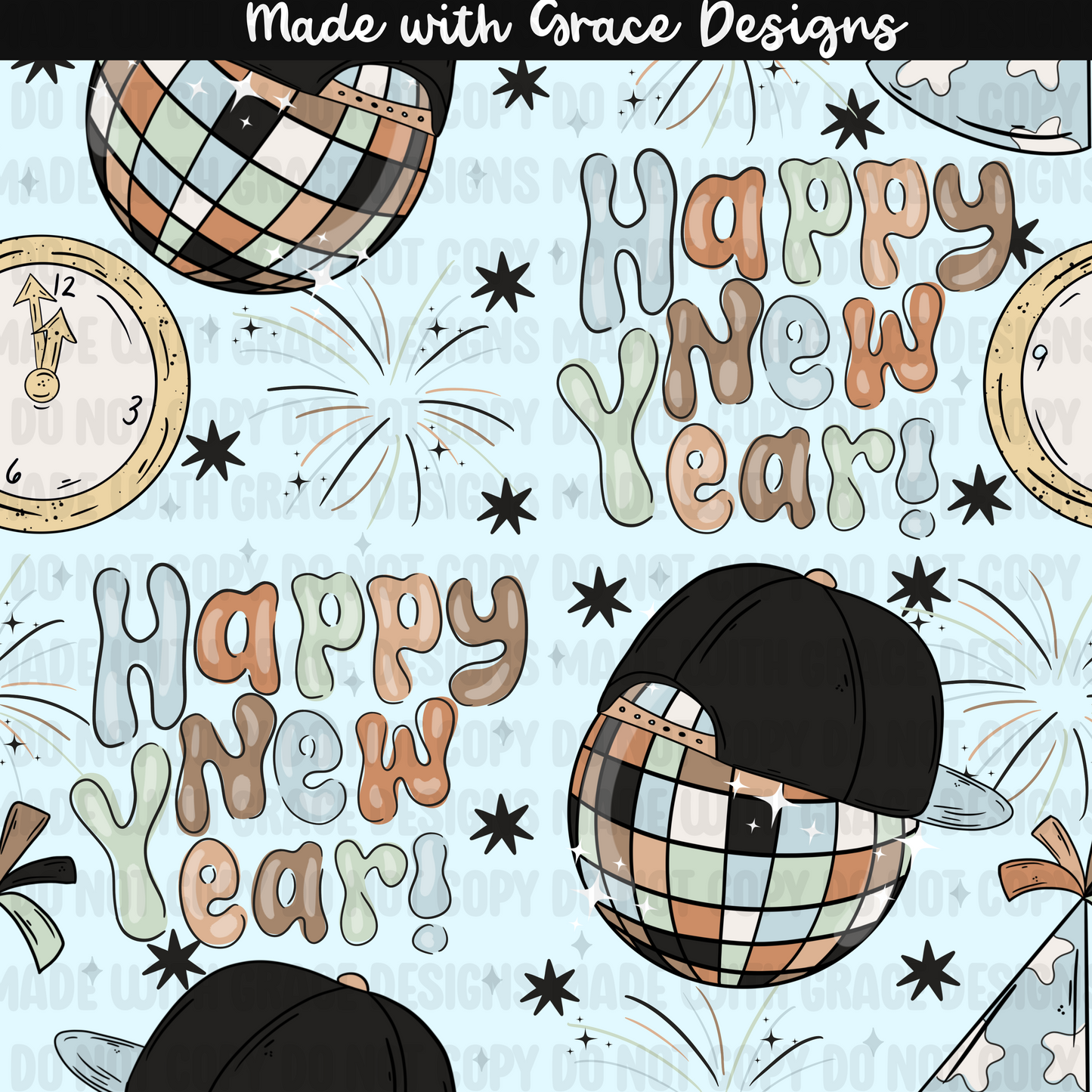 SnapBack NYE seamless file