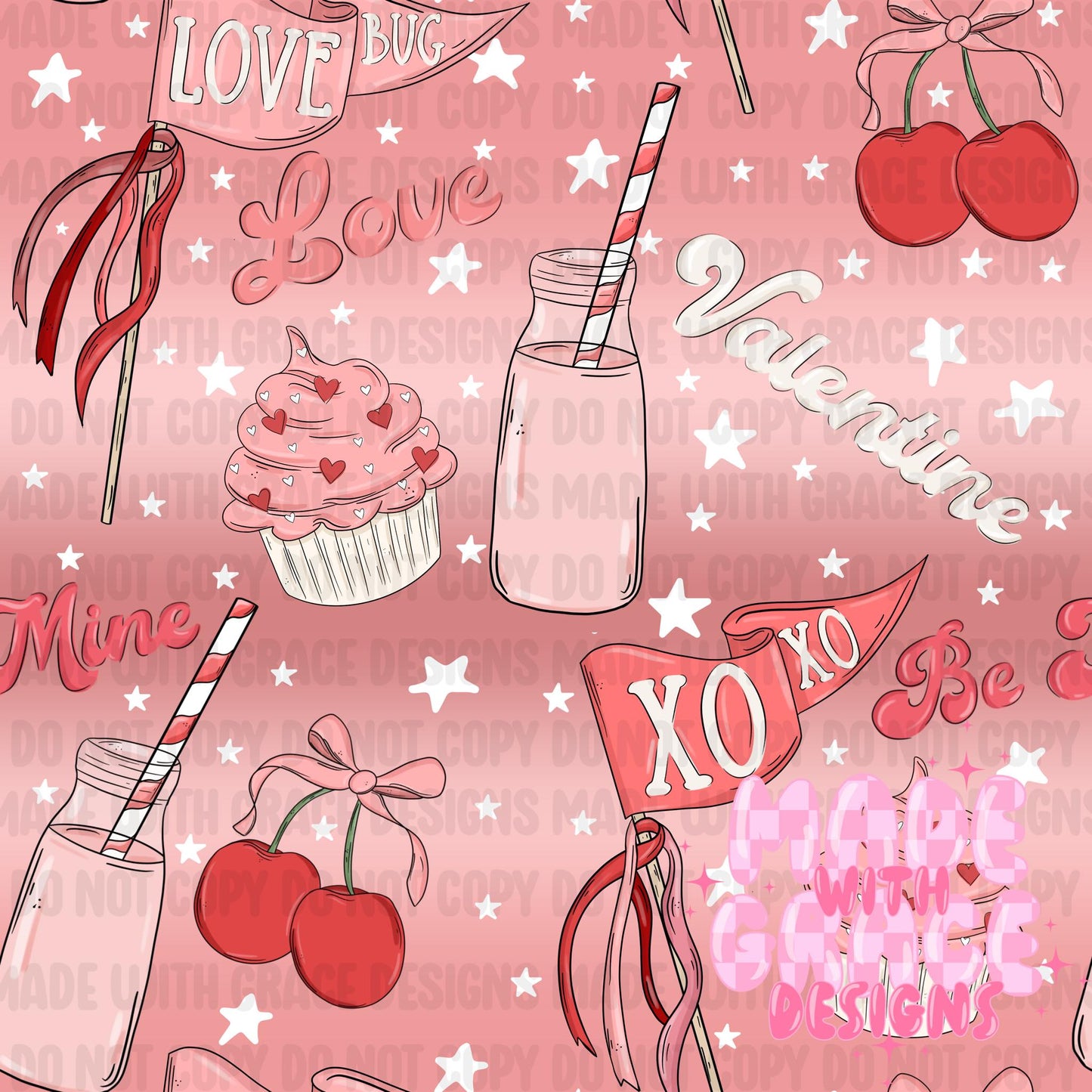 Valentines Day Party Seamless
