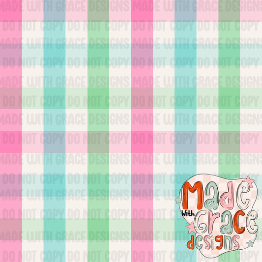 Future Cowgirl Plaid Coordinate Seamless File