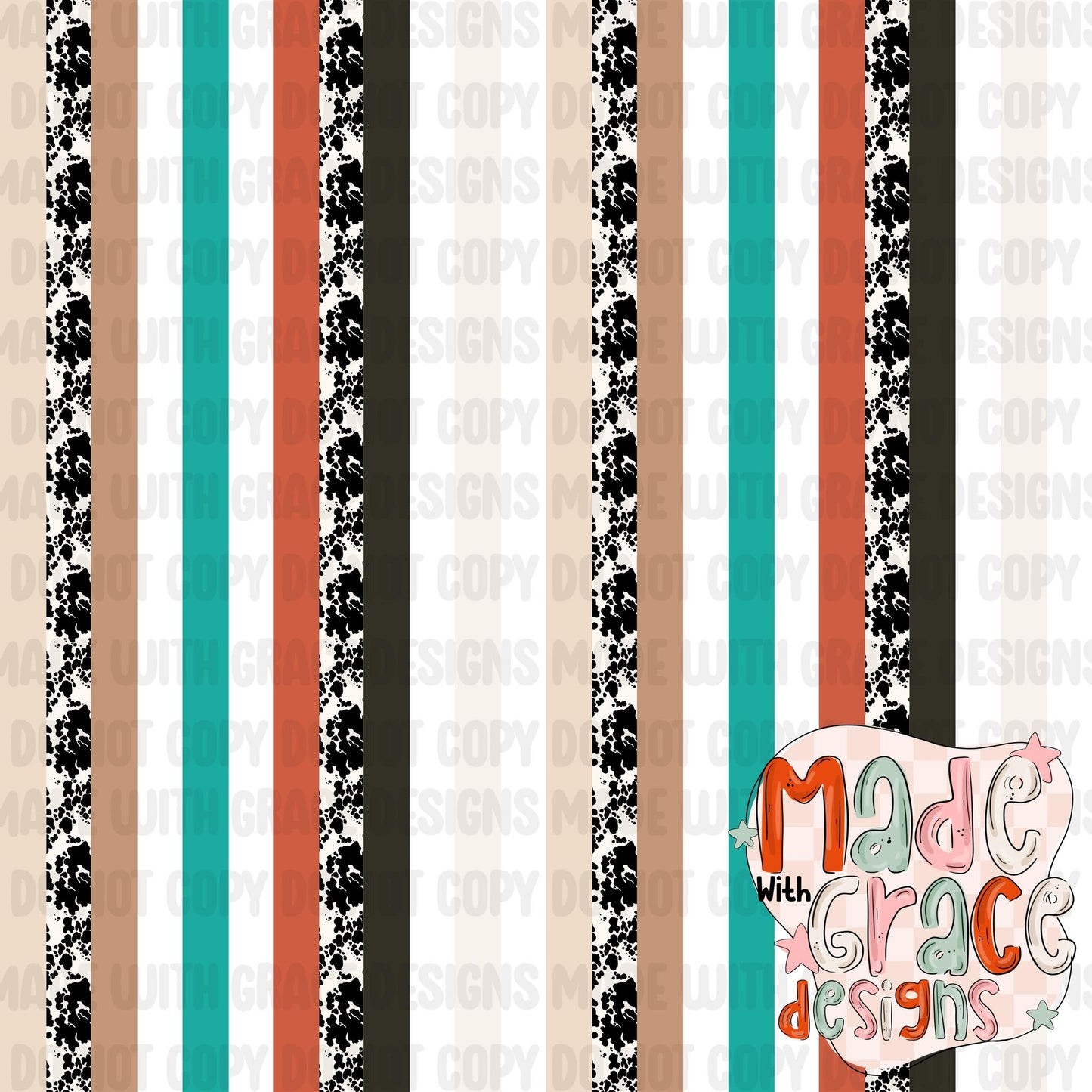 Future Cowboy Stripes Coordinate Seamless File