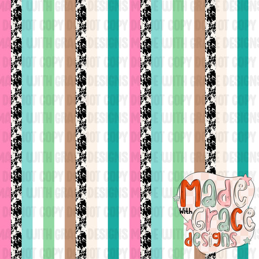 Future Cowgirl Stripes Coordinate Seamless File