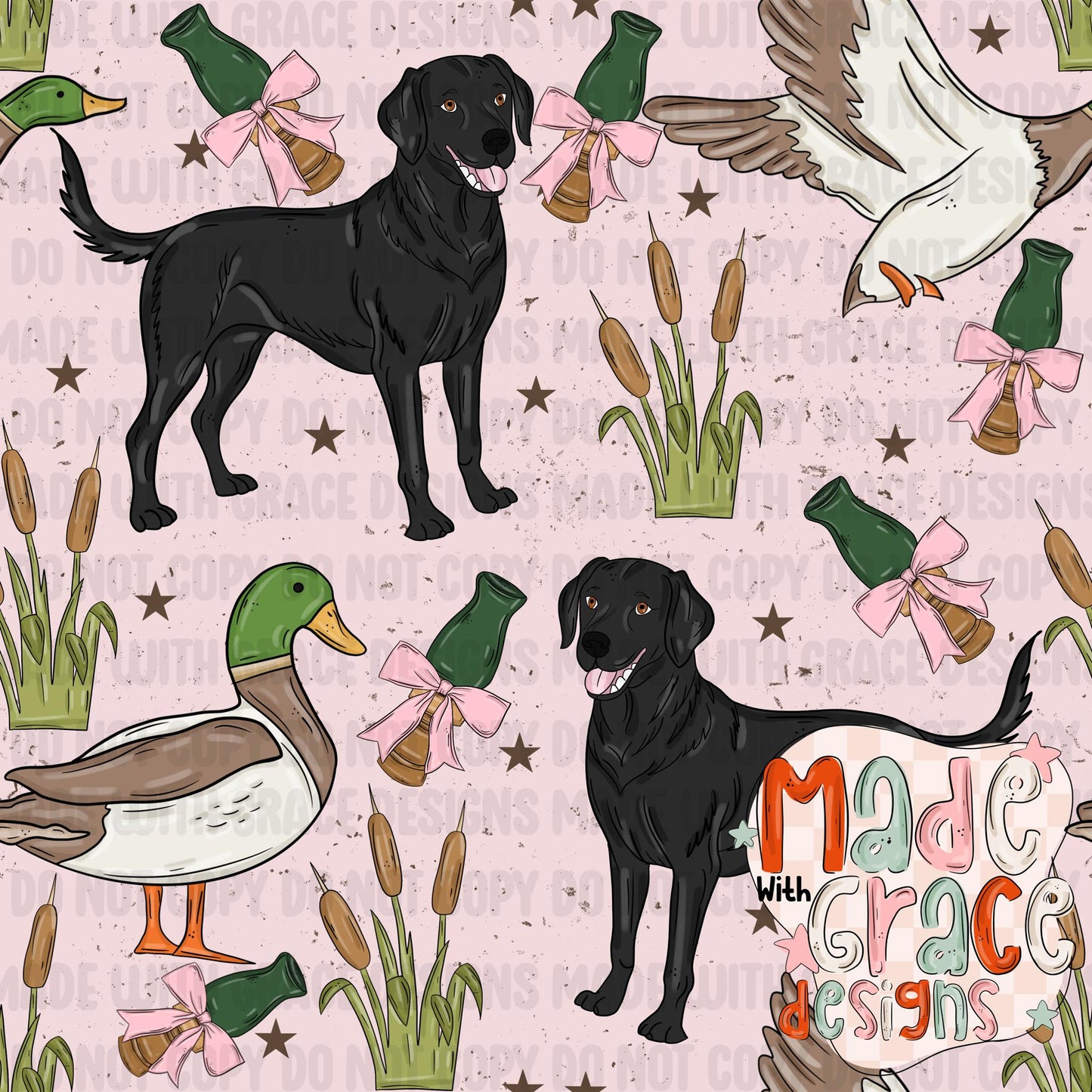 Bird Dog Seamless File