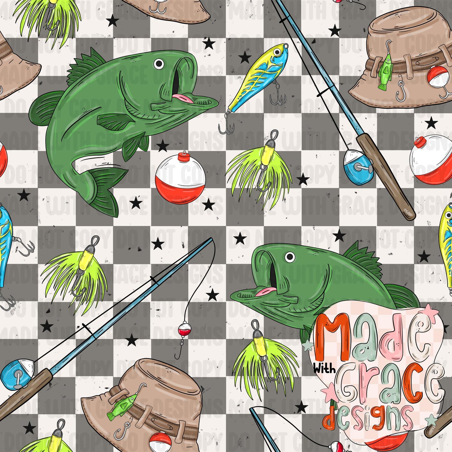 Gone Fishin Seamless File