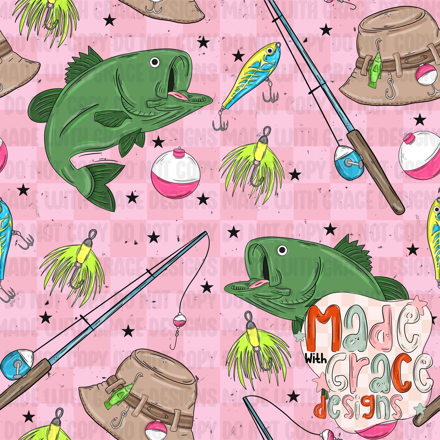 Gone Fishin Seamless File