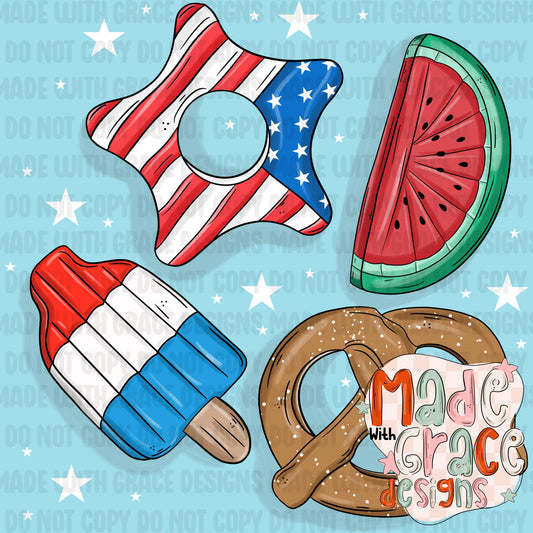 Floatin in the USA PNG