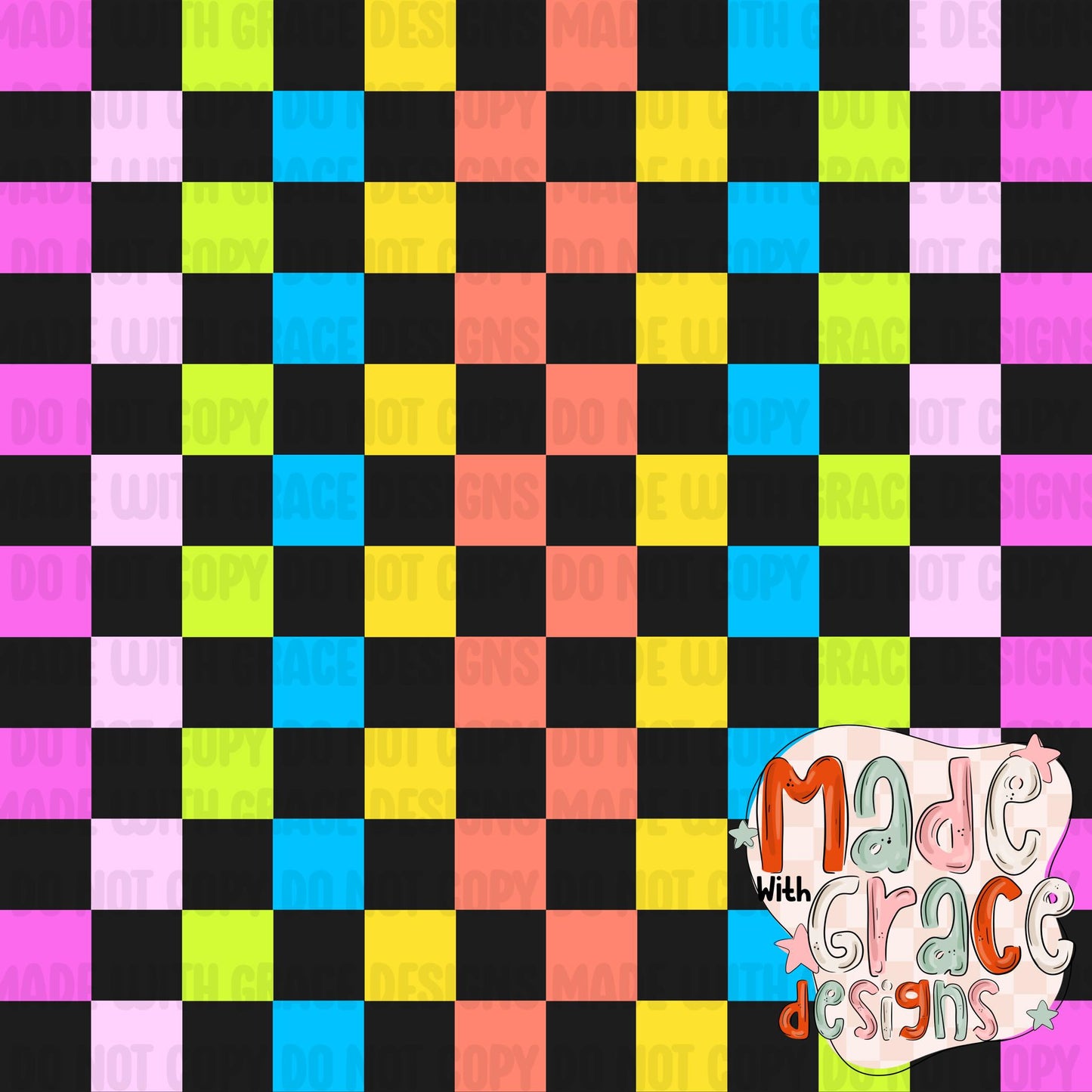 Neon Coordinate Seamless File