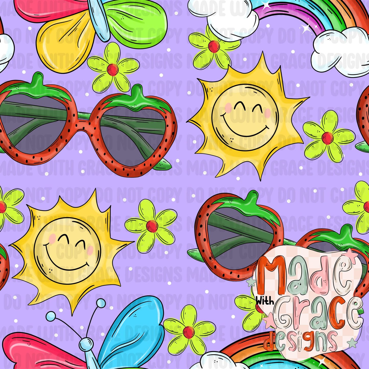 Summer Sunnies Seamless File