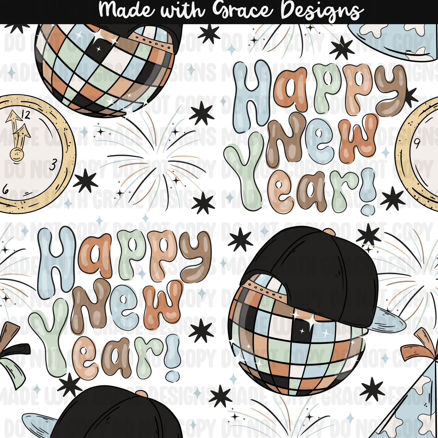 SnapBack NYE seamless file