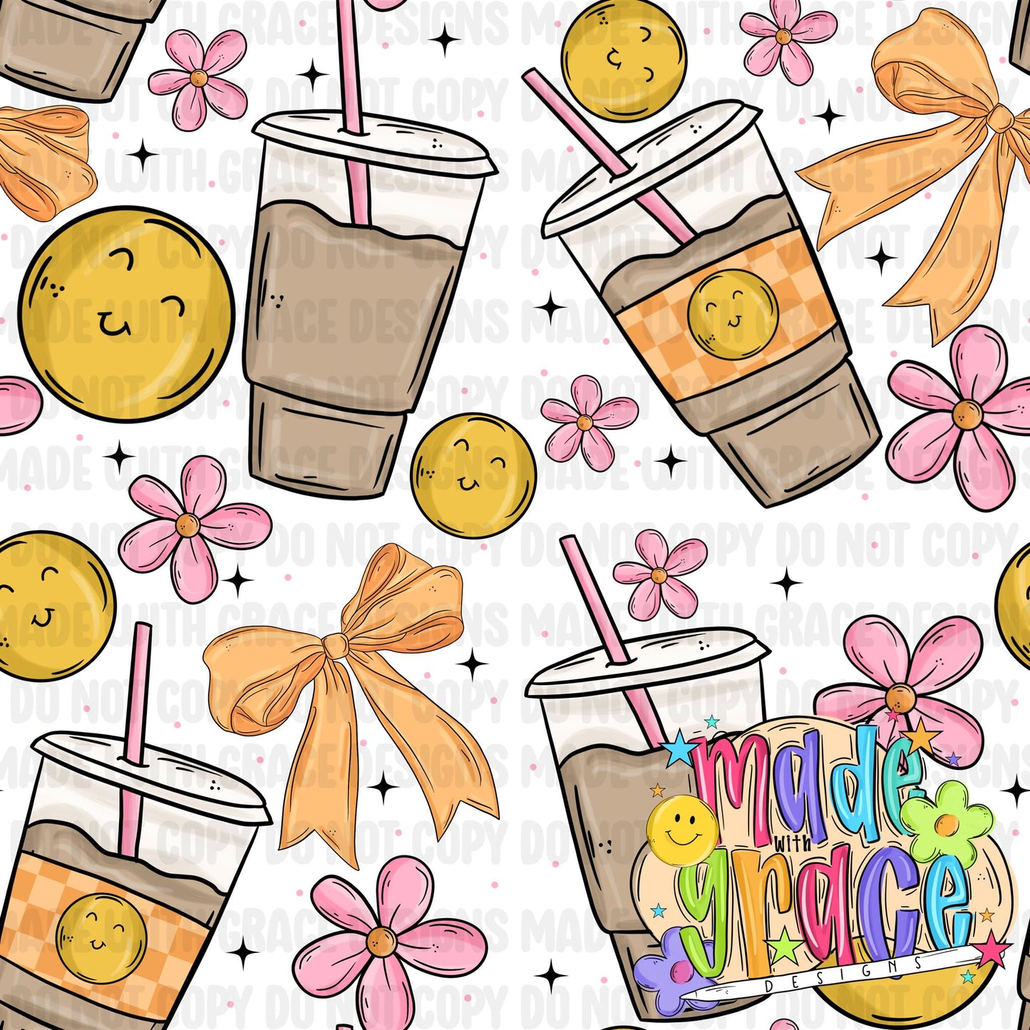 Iced Coffee Seamless File