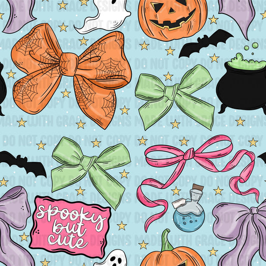 Halloween Bows Seamless File