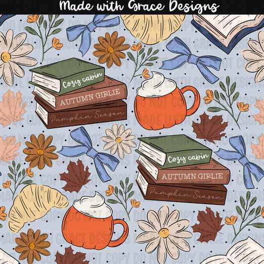 Fall Book Seamless