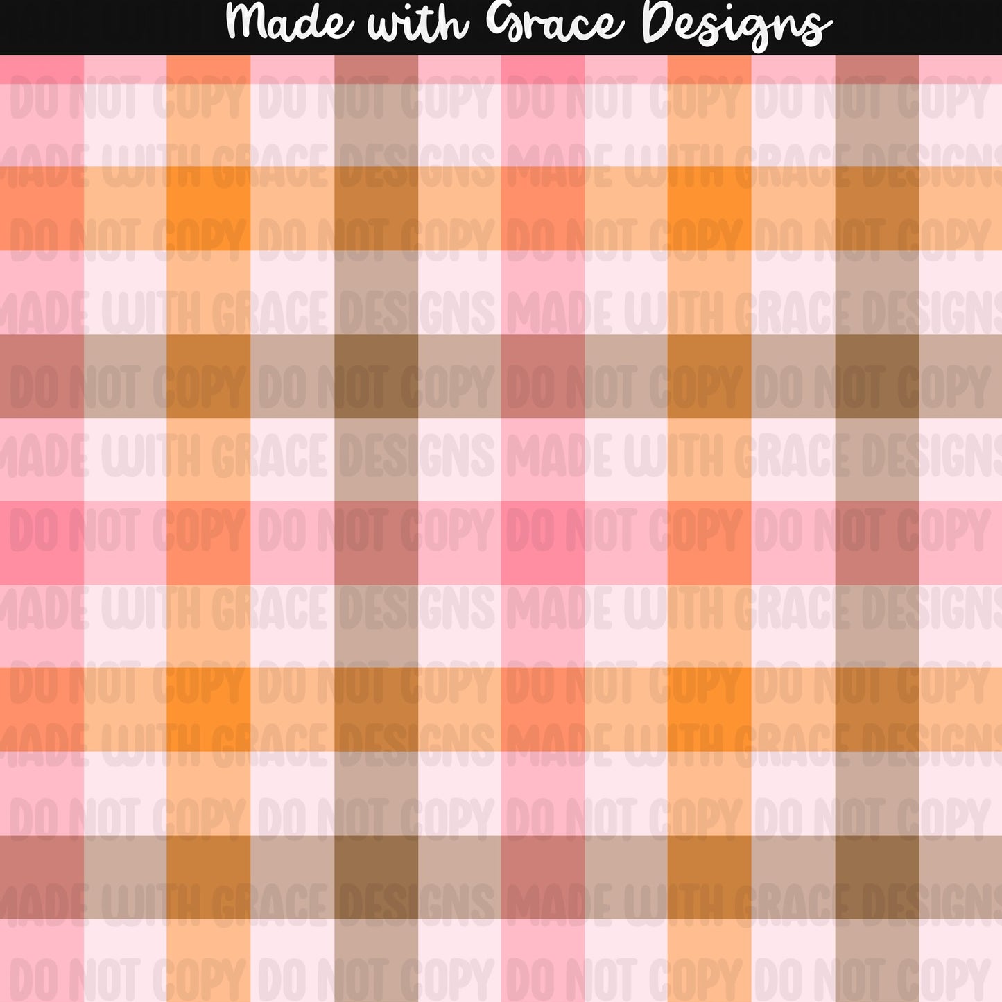 Thanksgiving Plaid Coordinate Seamless File