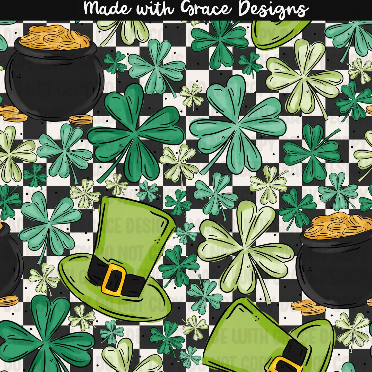 Classic Shamrock Seamless File