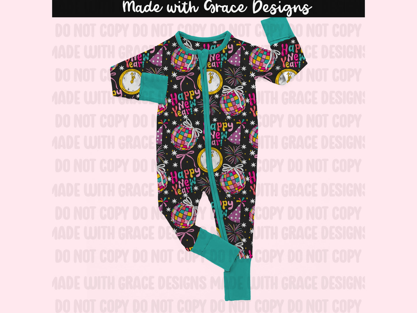 Bow Disco NYE Seamless File