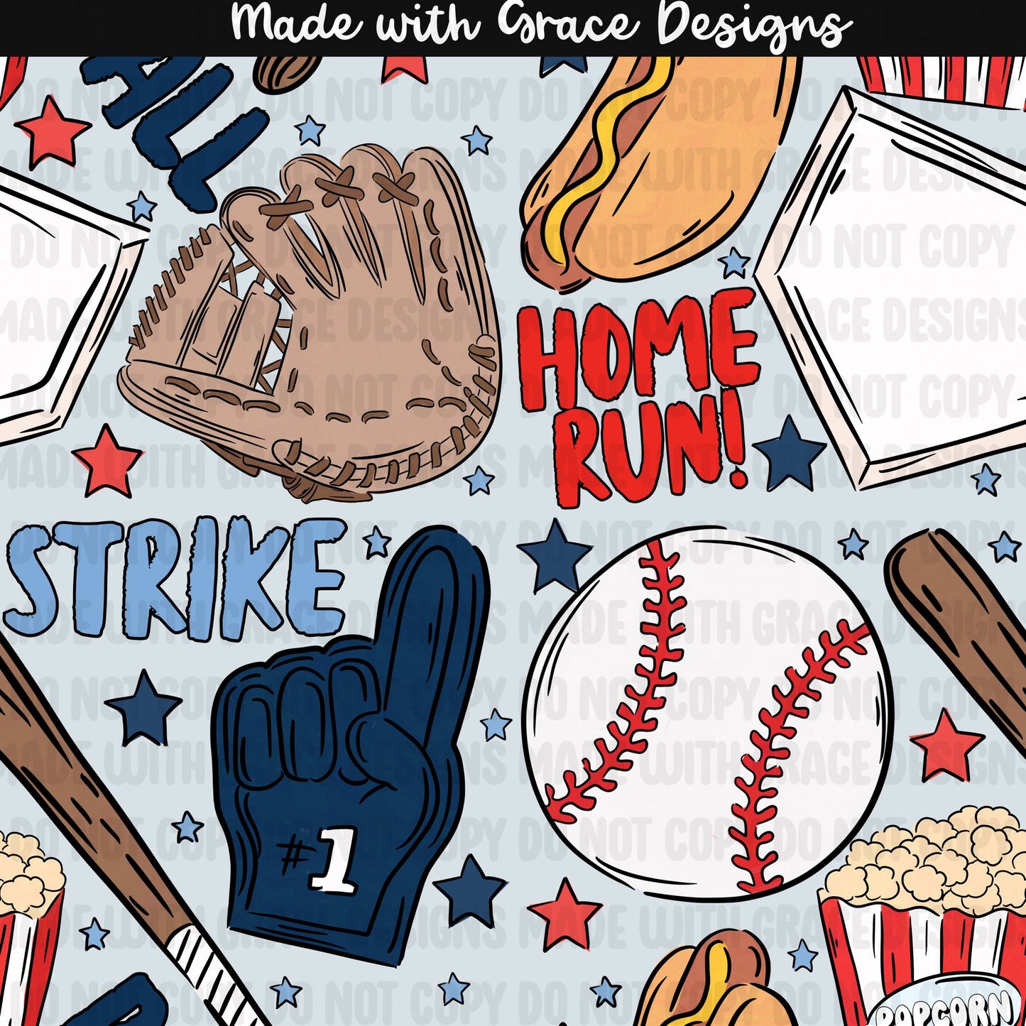 Baseball Seamless File- 2026