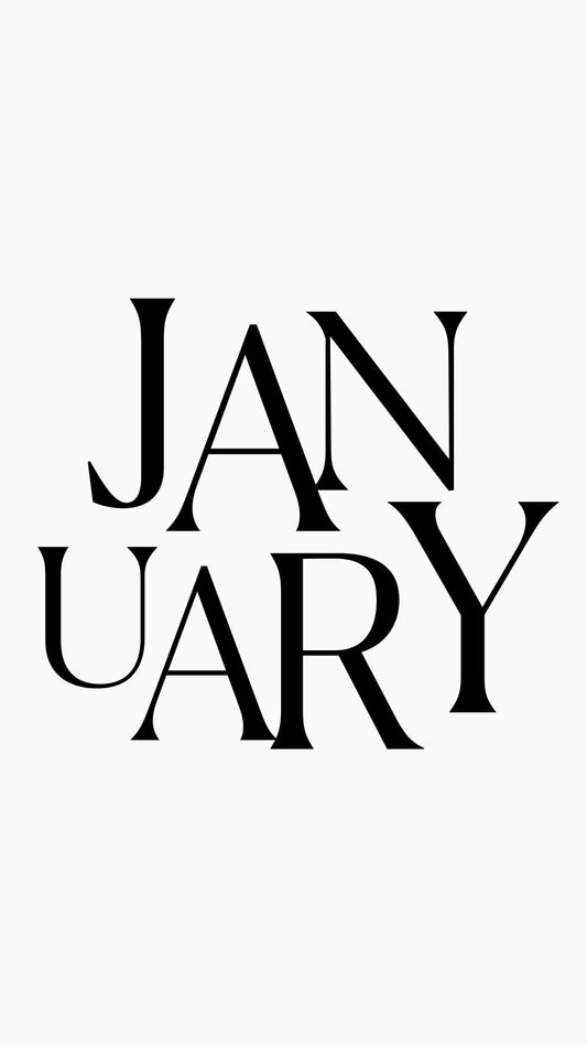 Monthly Drive- January