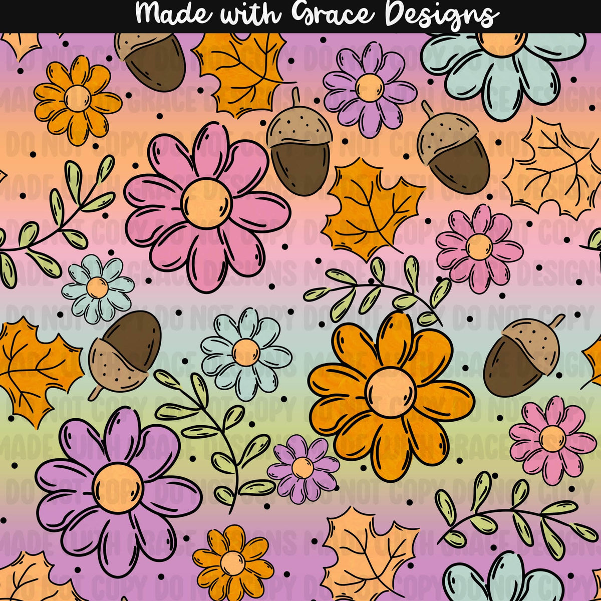 Thanksgiving Coordinate Seamless Files