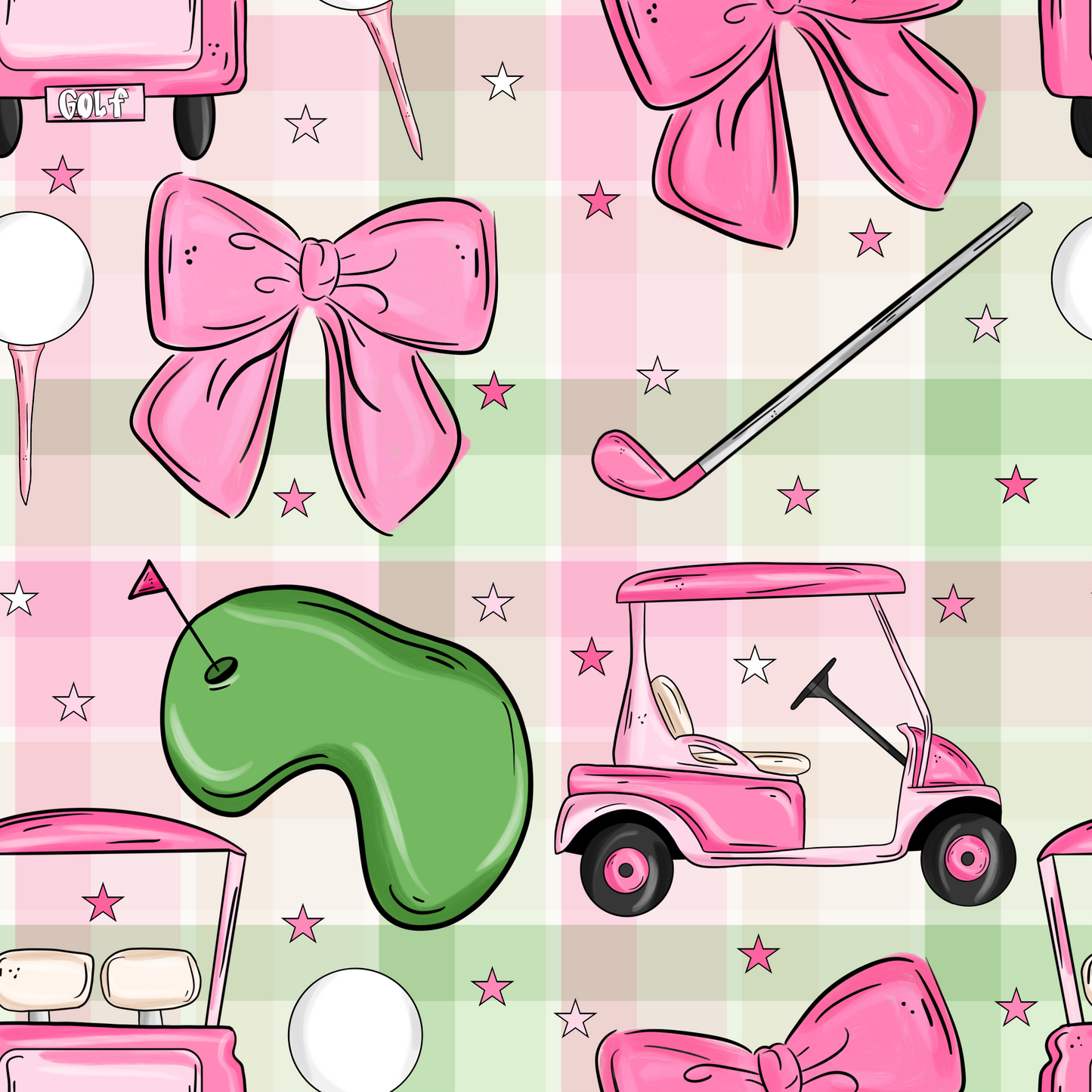 Golfing with Dad Seamless