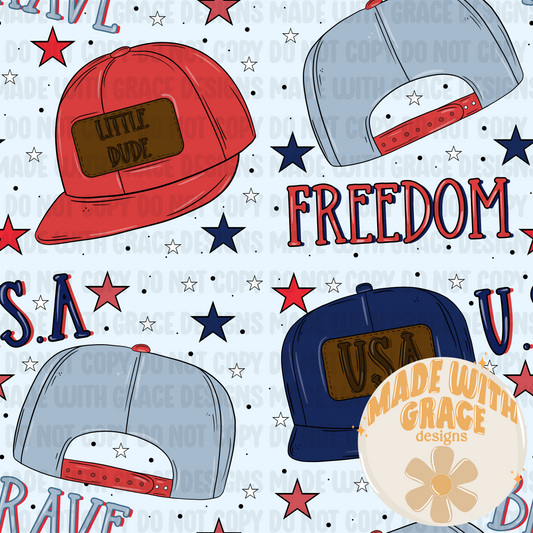 USA SnapBack Seamless File