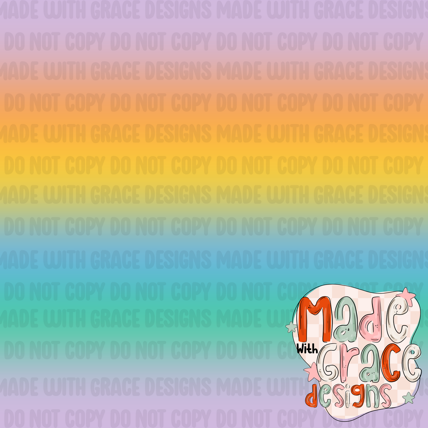 I’ll be there for you Gradient Coordinate Seamless File