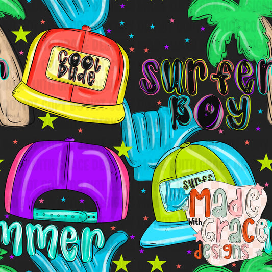 Surfer Boy Seamless File