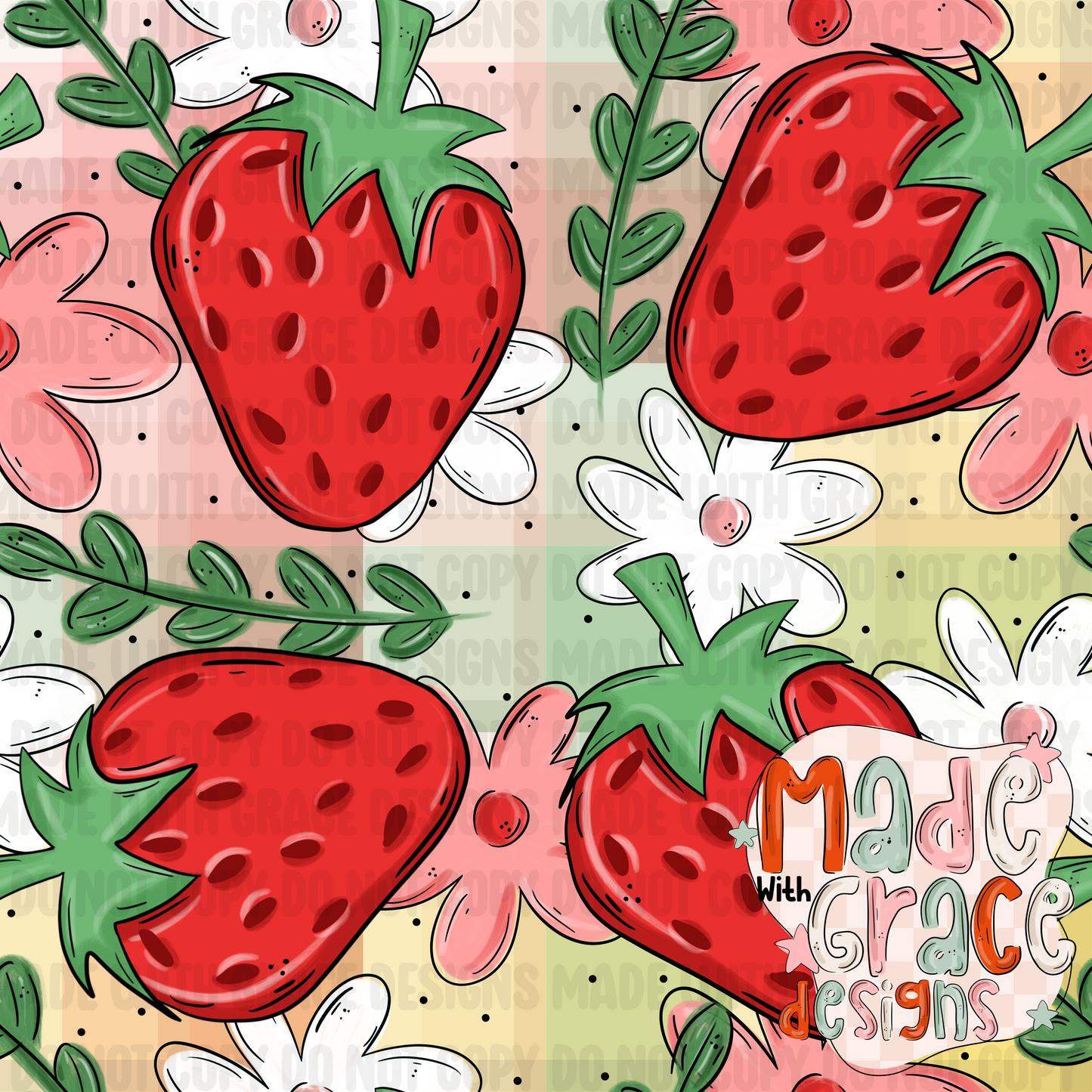Strawberries Seamless File