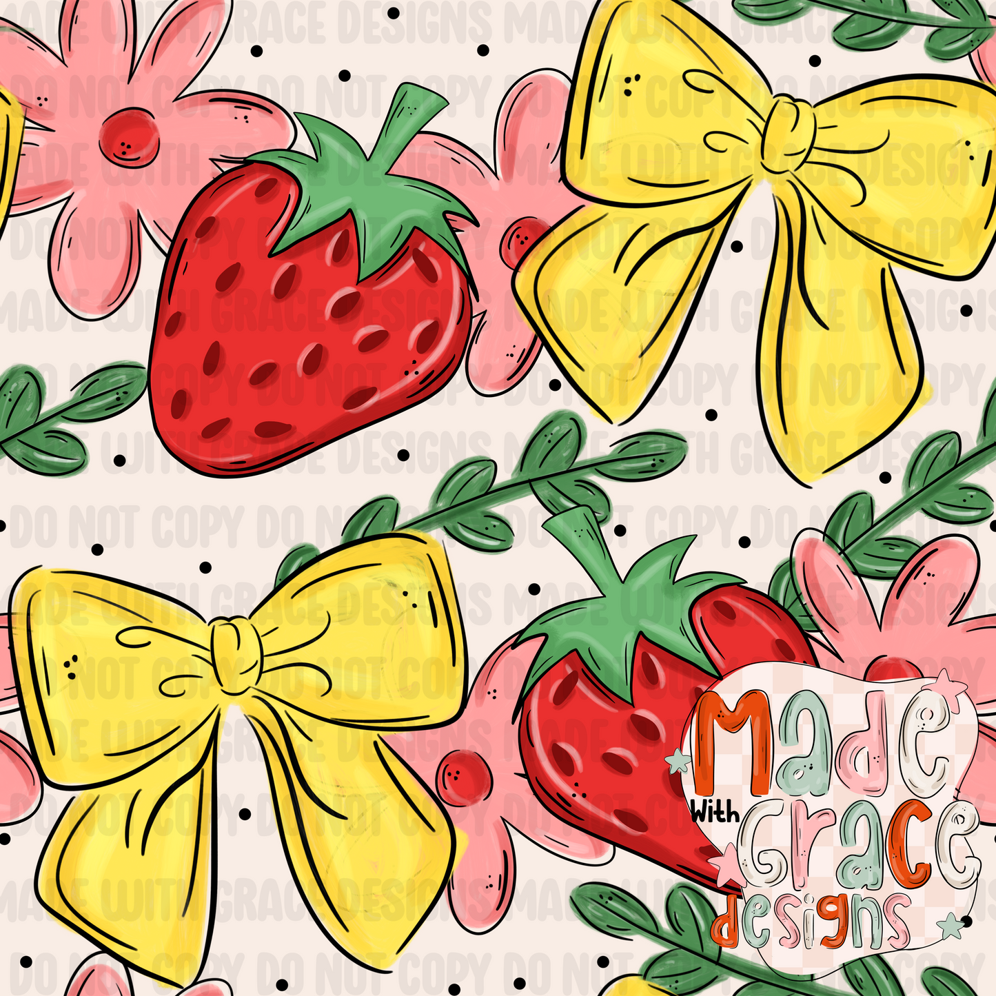 Strawberries Seamless File