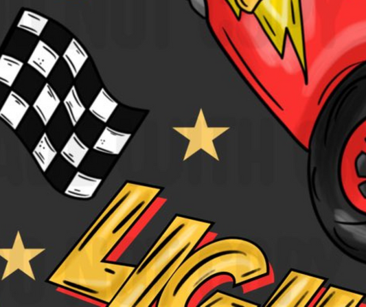 Red Race Car Seamless