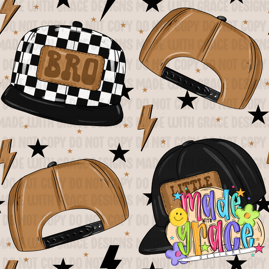 Neutral Snapback Seamless