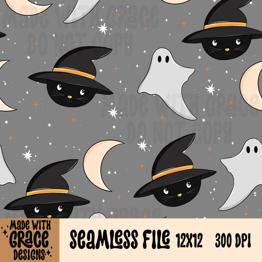 Black Cat Seamless File