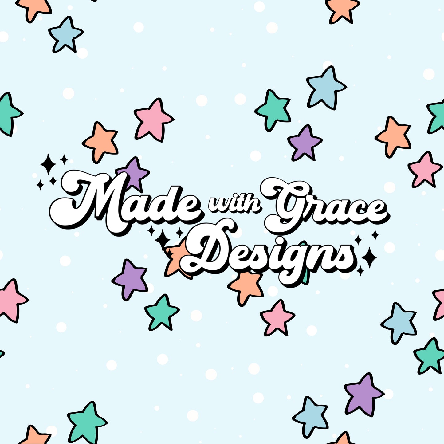 Candy Stars Seamless File