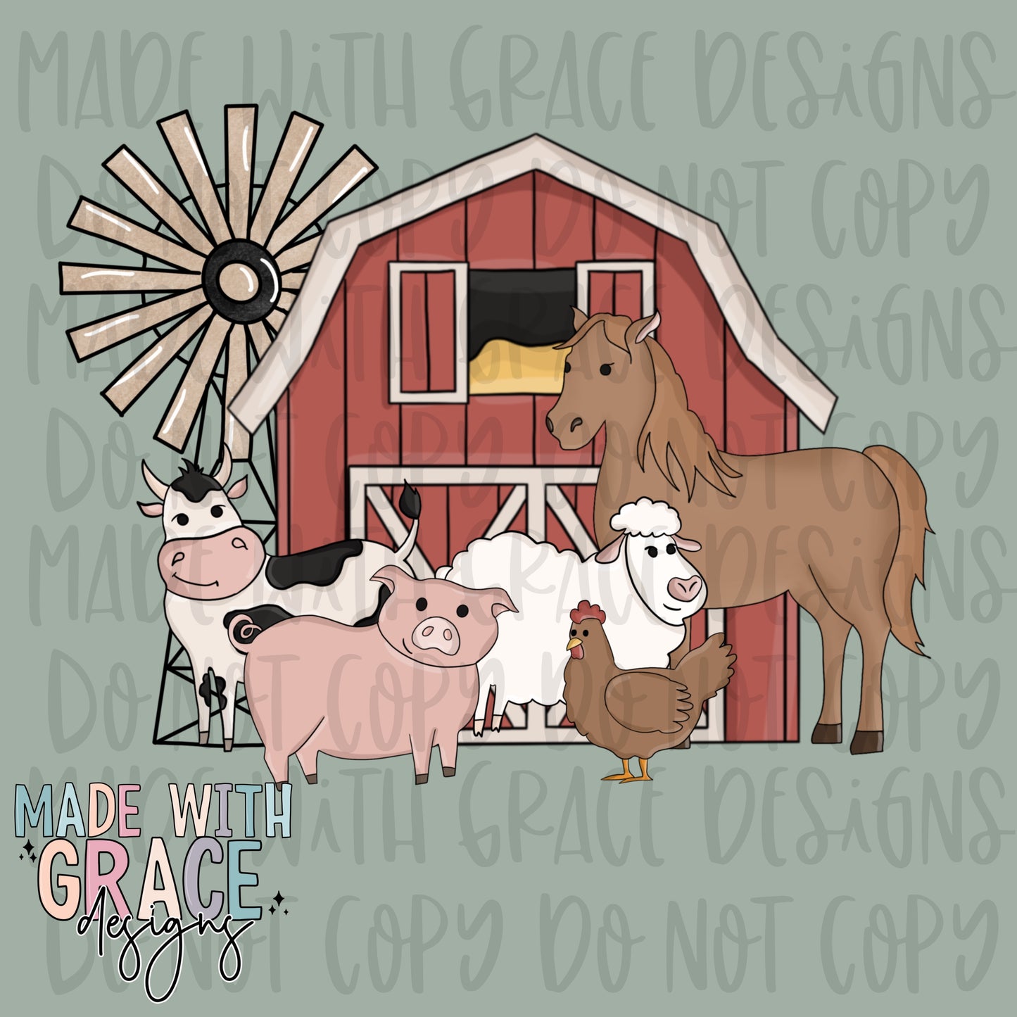 Down on the Farm PNG