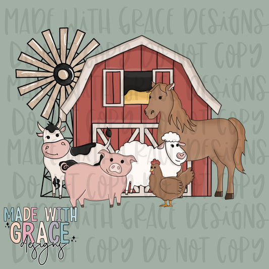 Down on the Farm PNG