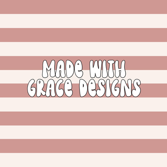 Pink and White Stripes