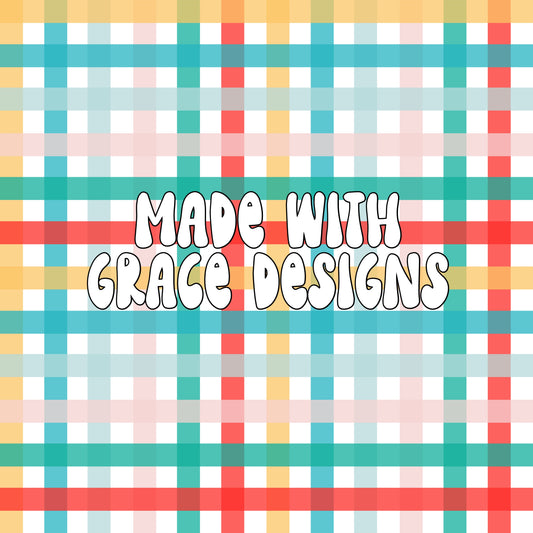 Christmas Candy Plaid Seamless File