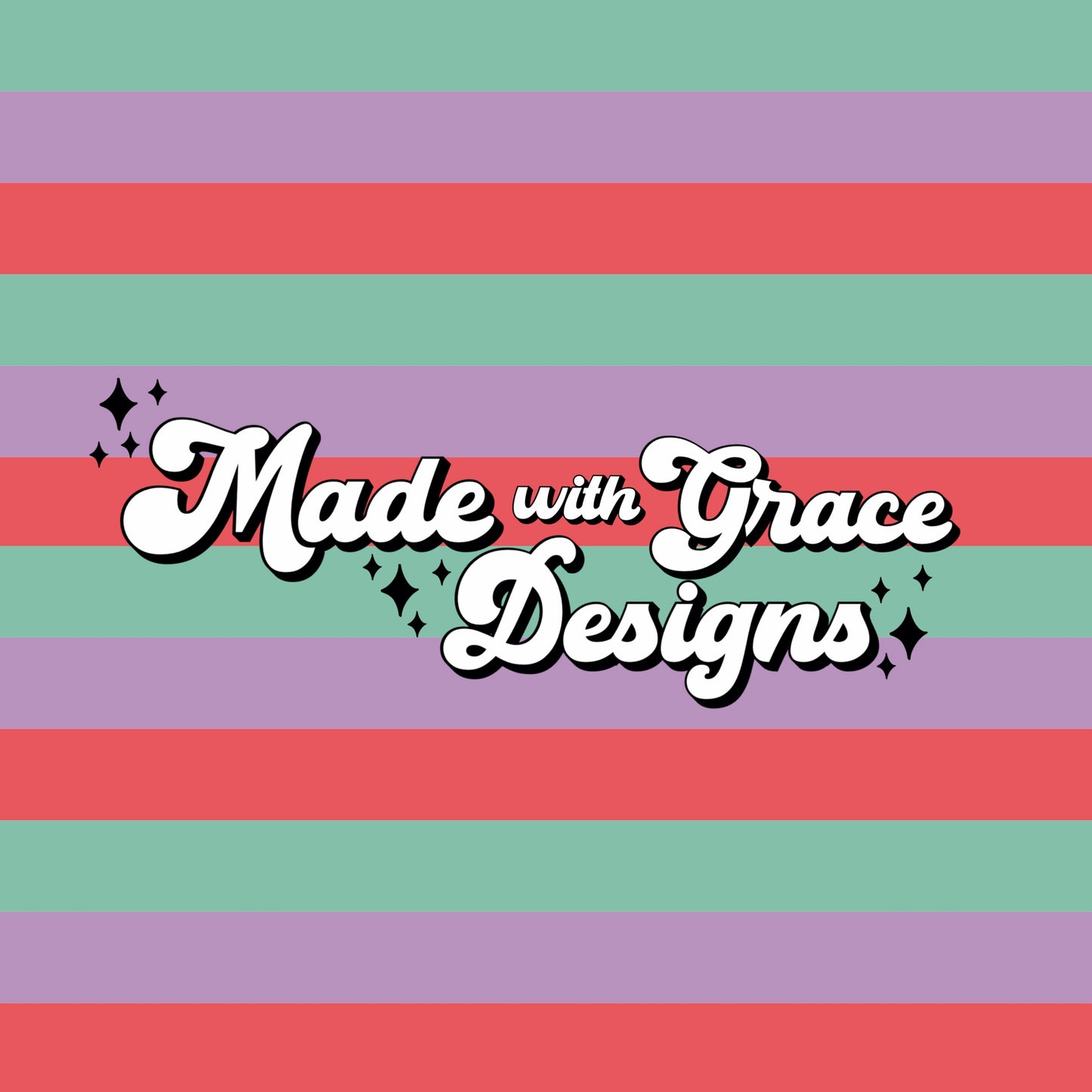 Stripes (purple, red, green)