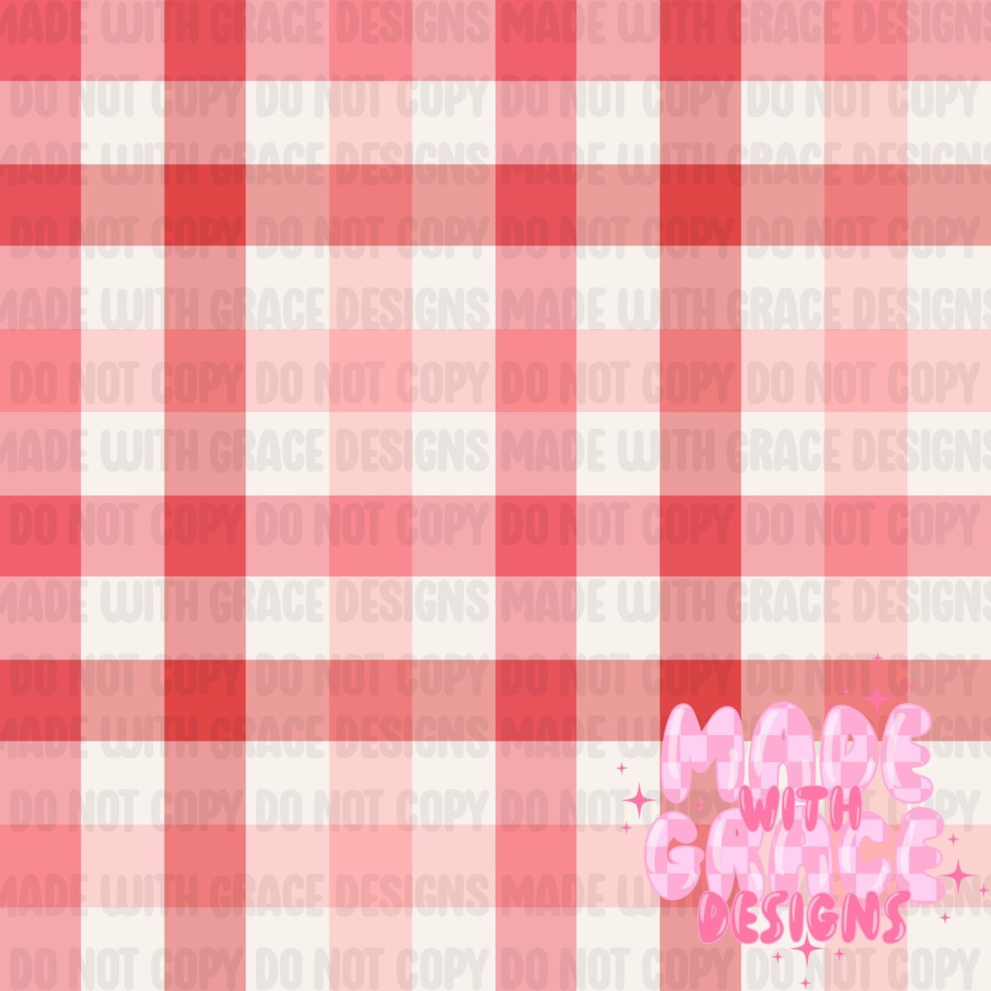 Valentine's Day Plaid Coordinate