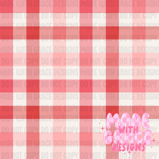 Valentine's Day Plaid Coordinate