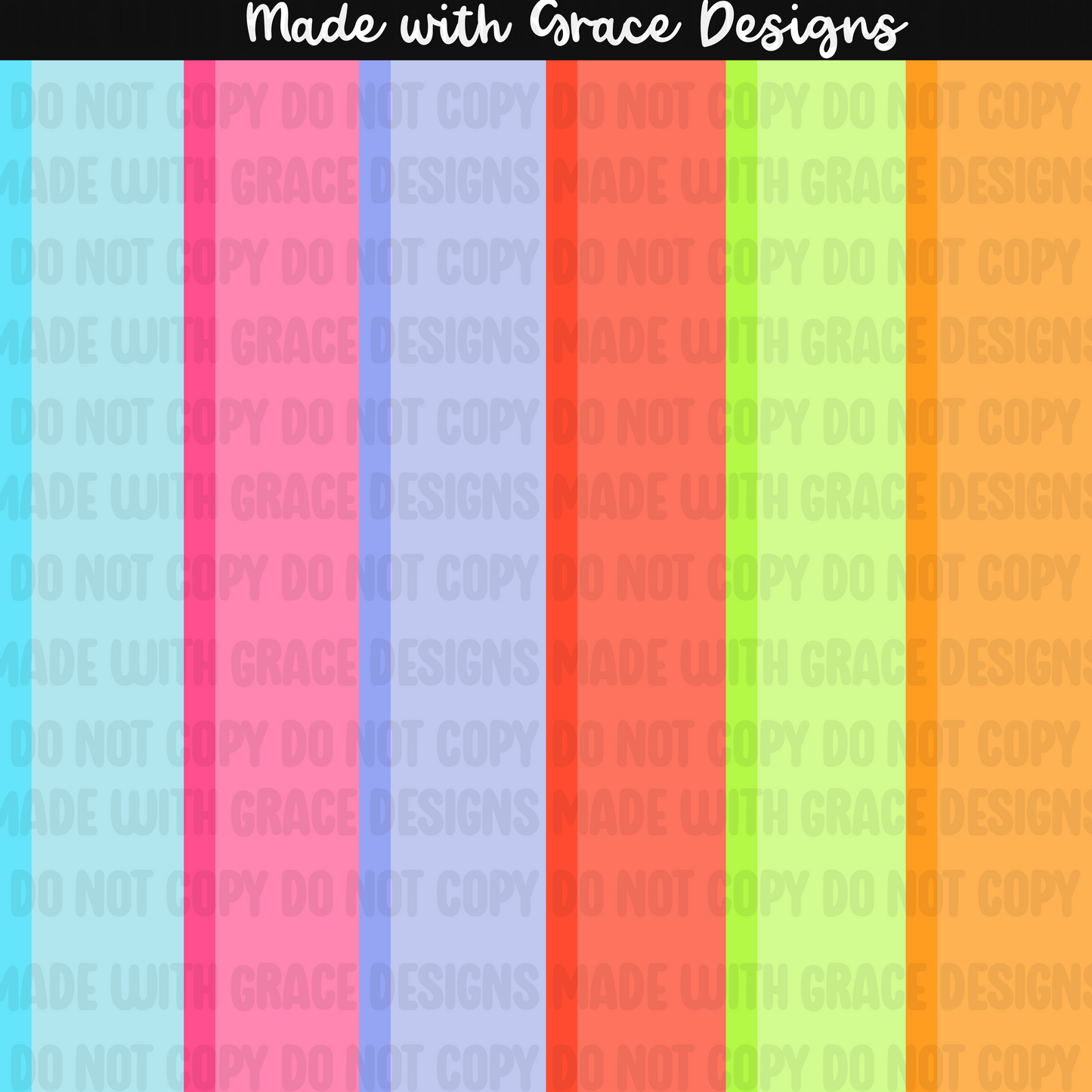 Back to School Affirmations- girl seamless + png options (Copy)