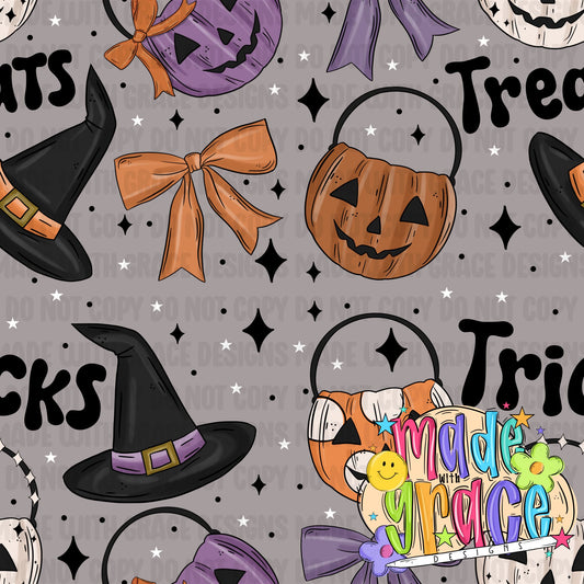 Tricks and Treats Seamless File