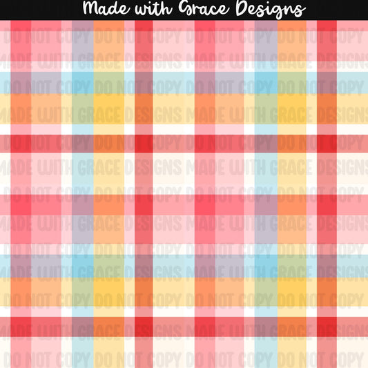 Hunny Bear Plaid Coordinate Seamless File