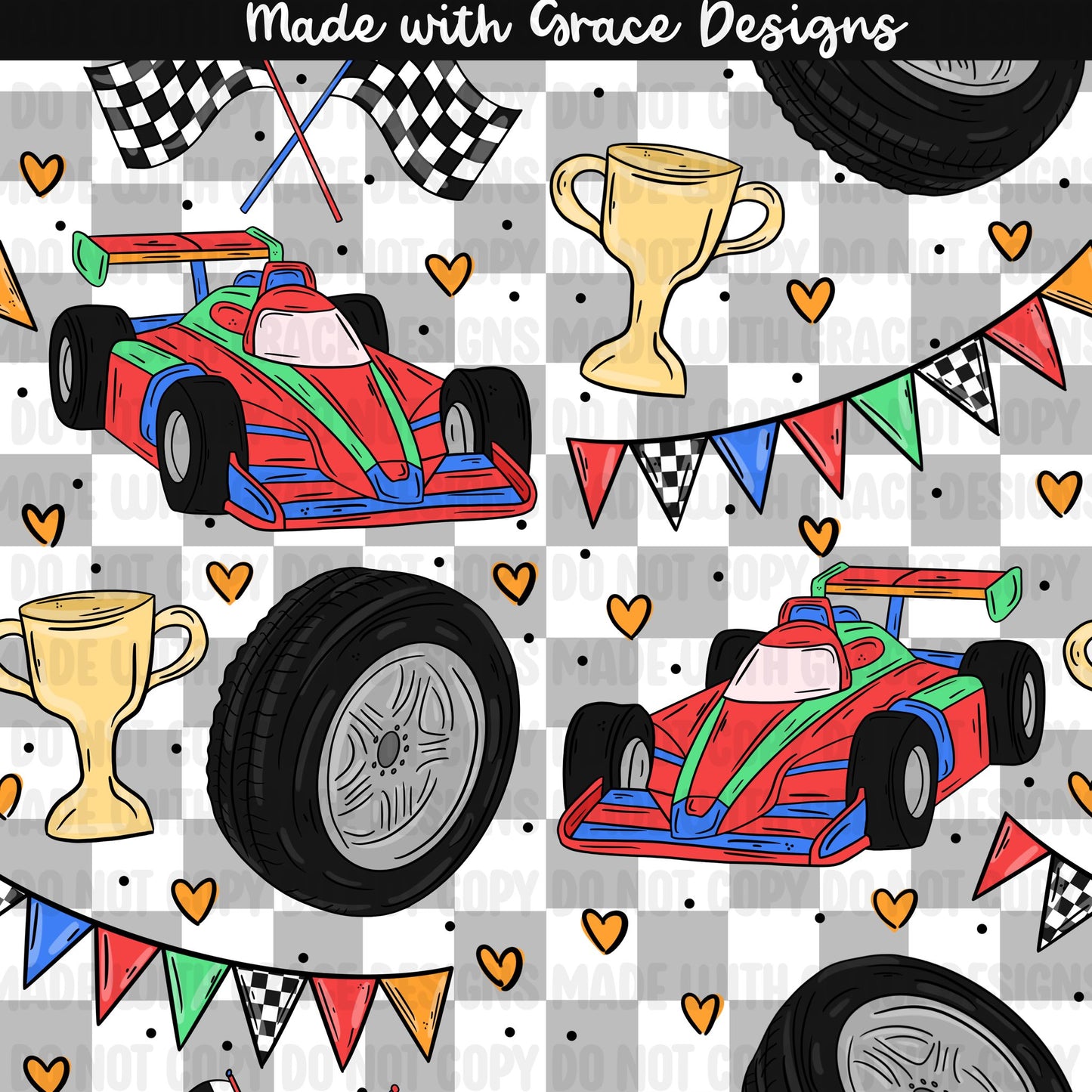 You make my heart race Seamless