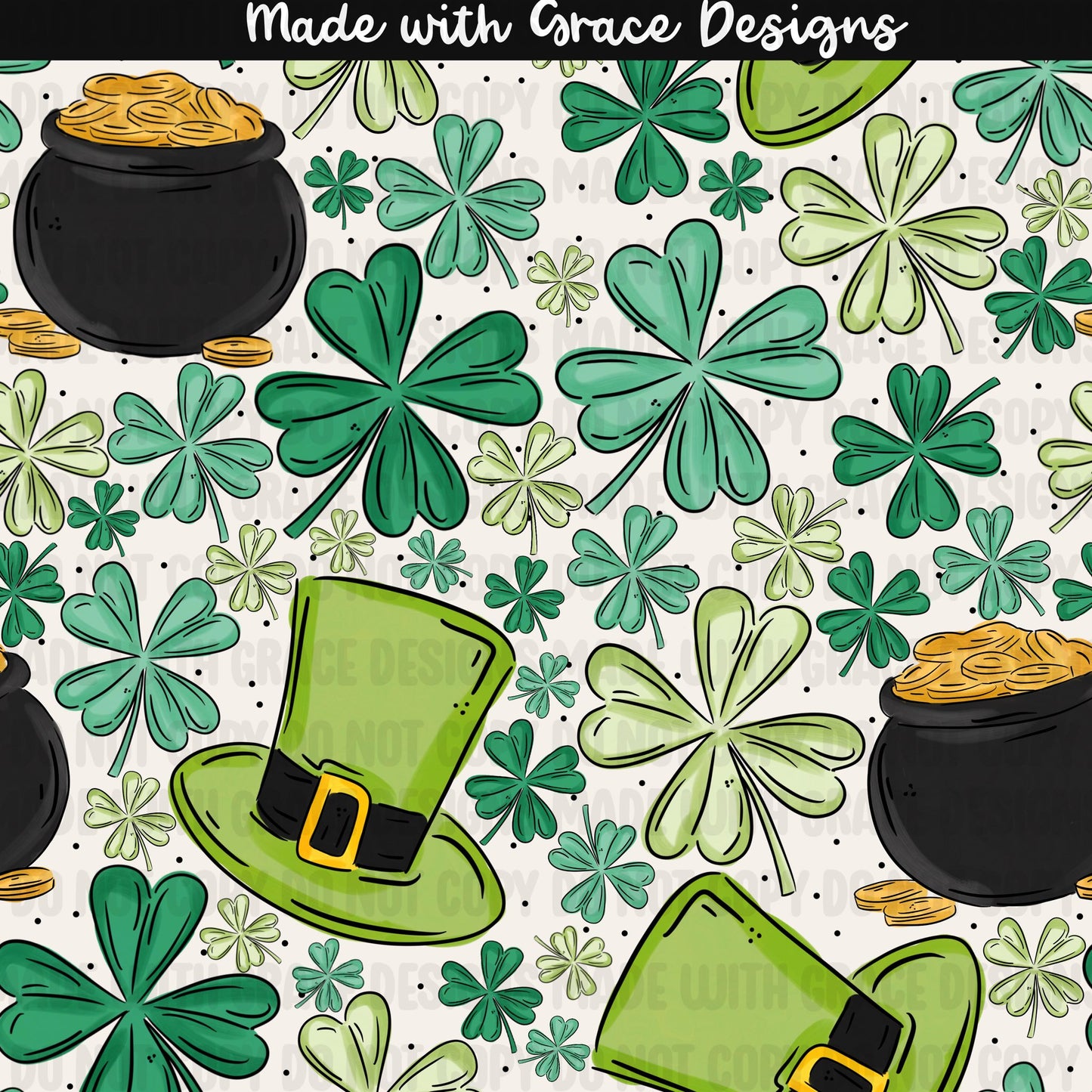 Classic Shamrock Seamless File