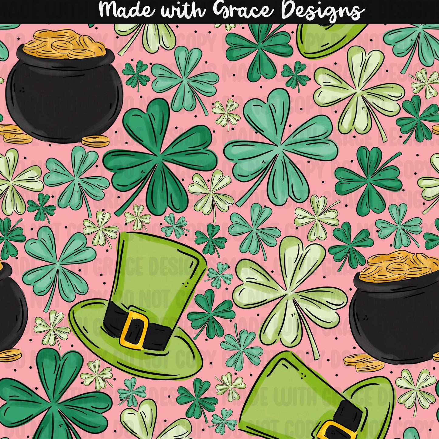 Classic Shamrock Seamless File