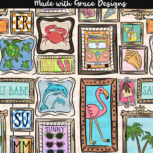 Beach House Frames Seamless