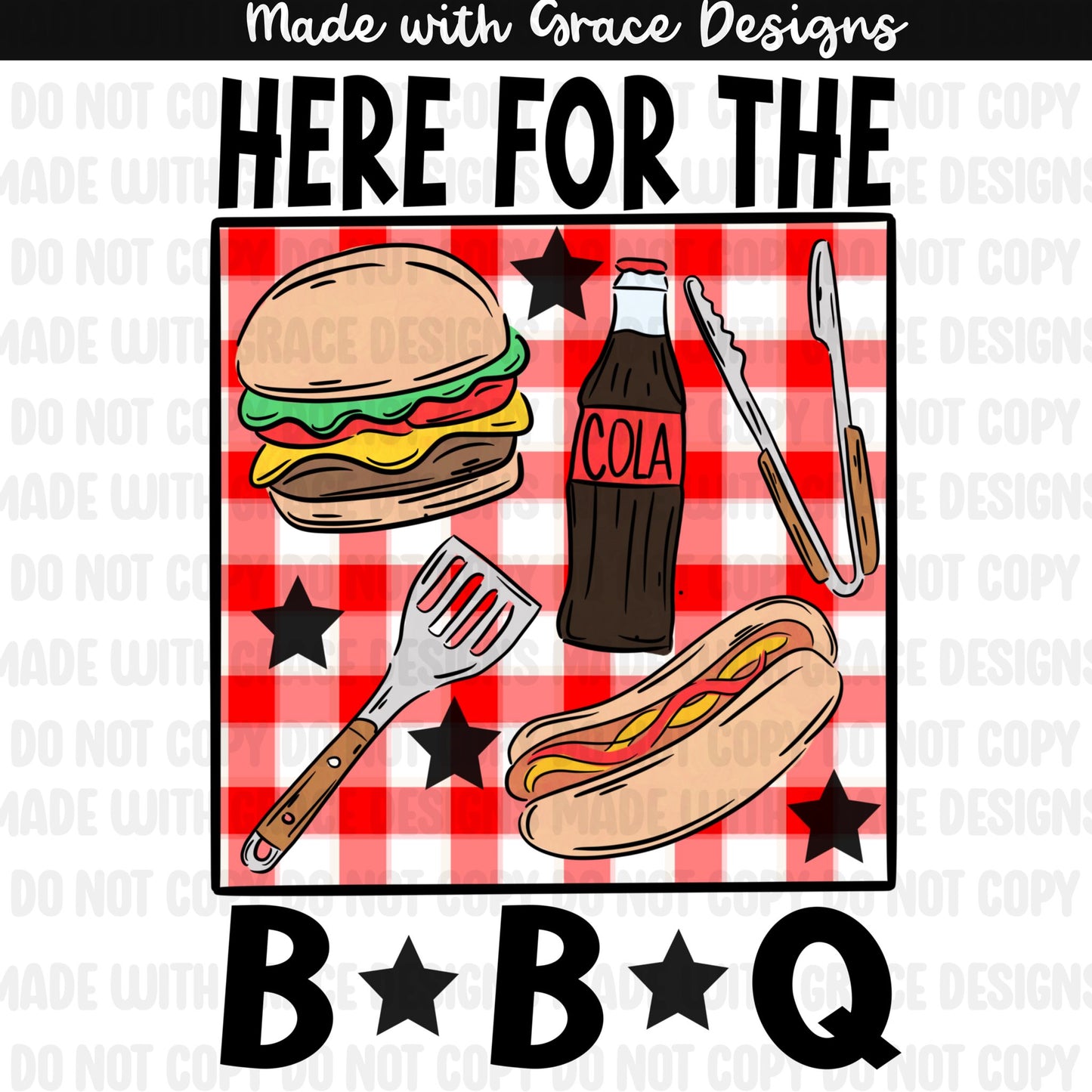 Here for the BBQ Seamless and PNG option
