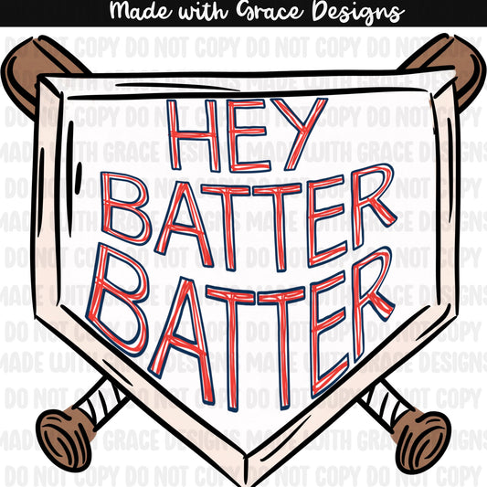 Hey Batter PNG