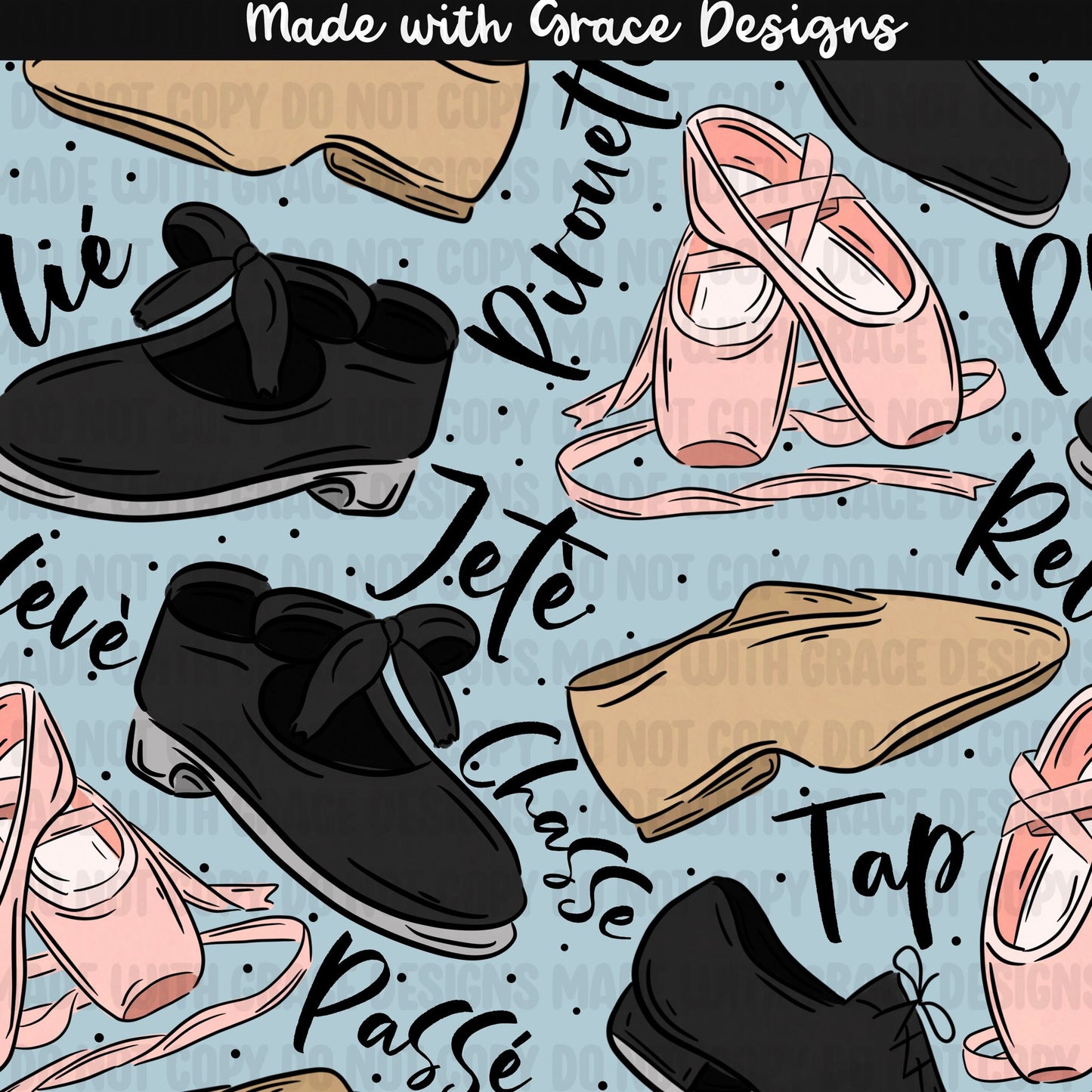 Dance Shoes Seamless File