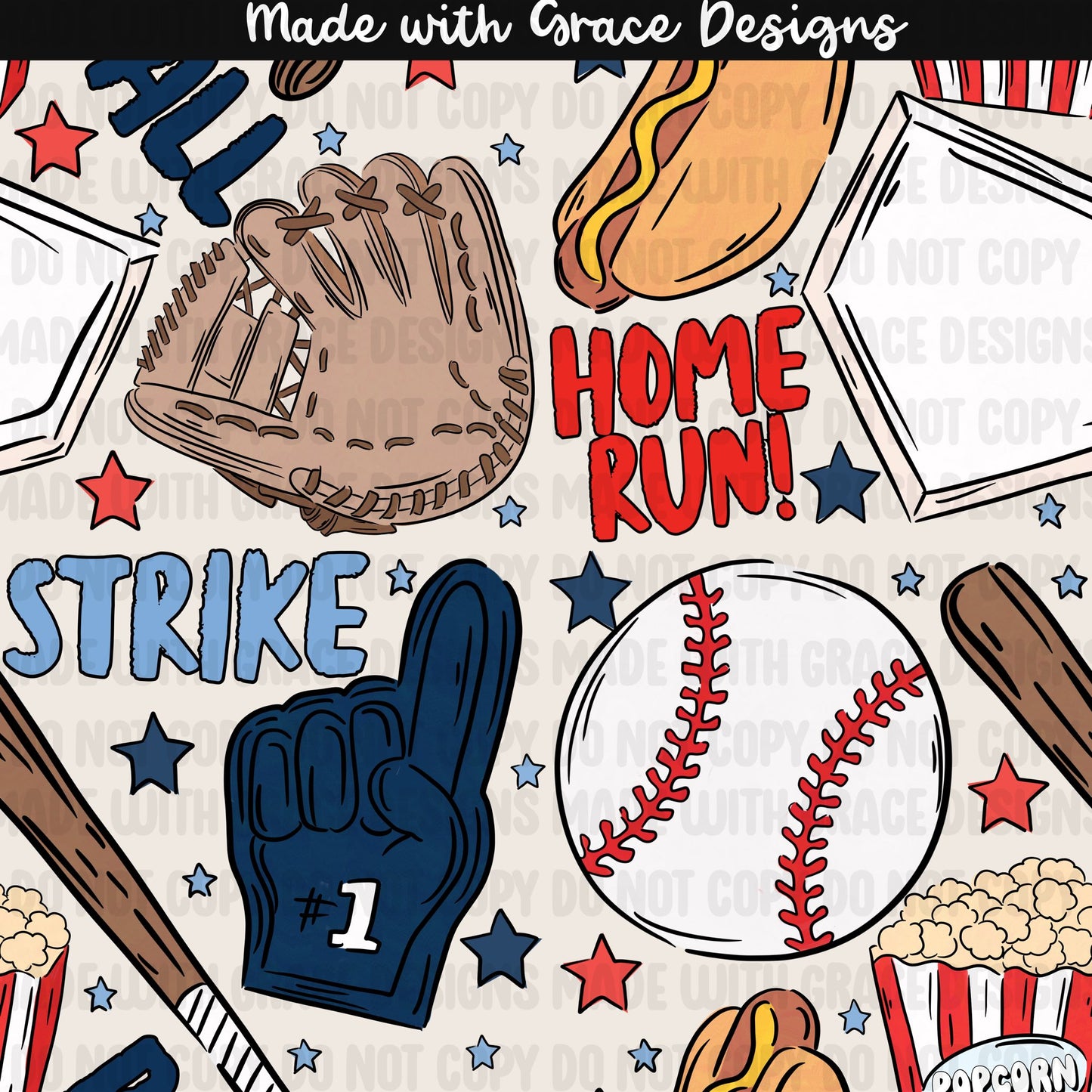 Baseball Seamless File- 2026