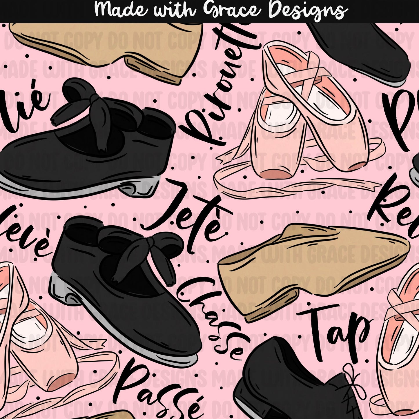 Dance Shoes Seamless File